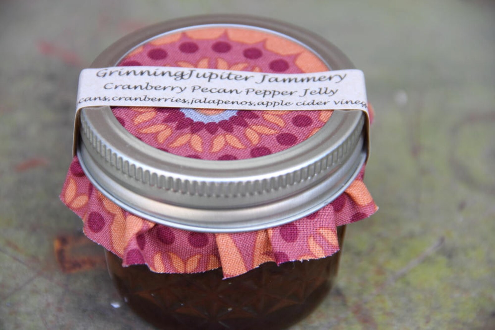 Cranberry Pecan Pepper Jelly 4oz Etsy