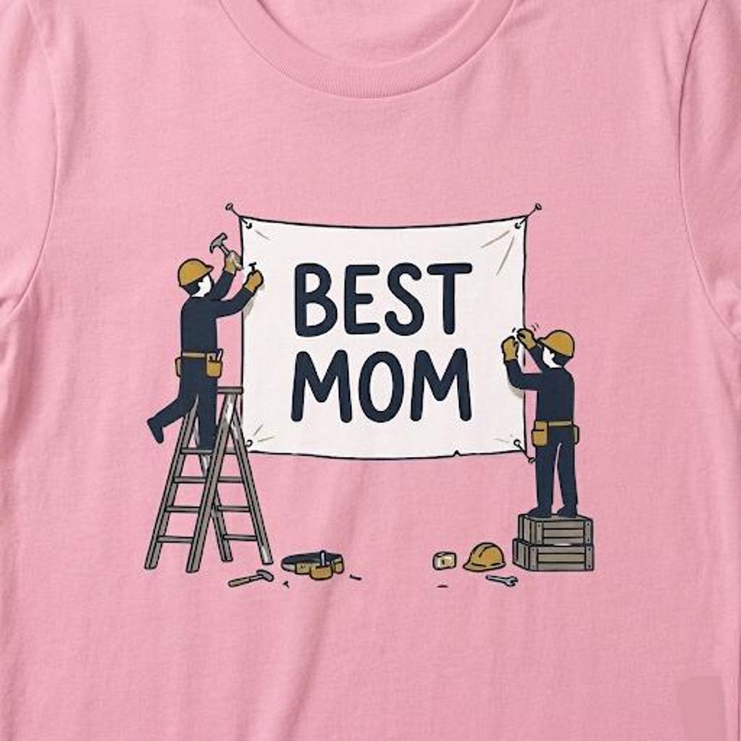 Mom Construction Crew PNG, Mother's Day Shirt Graphic (digital Download ...