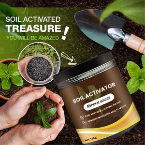 Ativador de Solo Orgânico: Melhorador de Solo, Nutrientes para Plantas