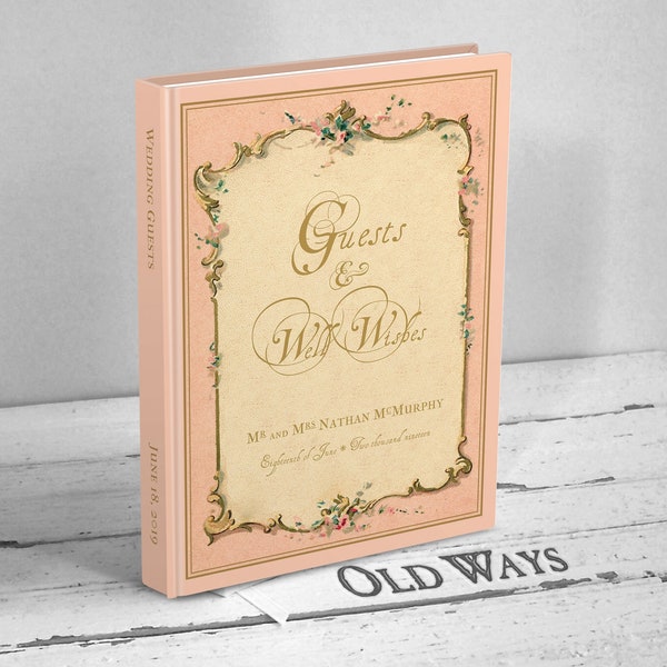 Vintage Guest Book Etsy