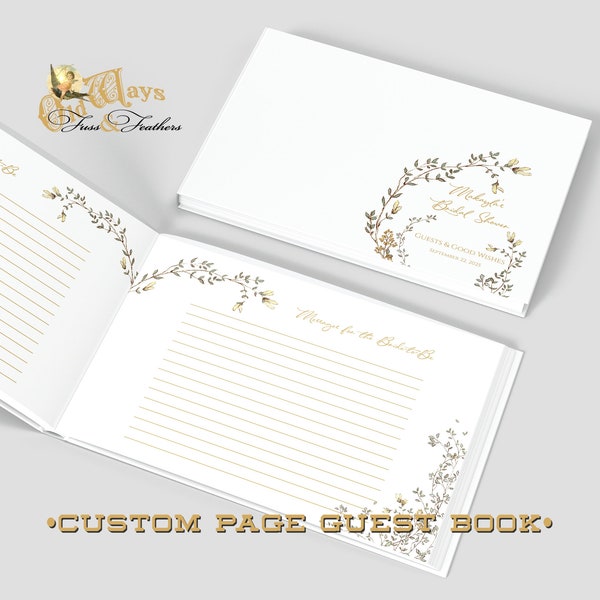 Address Guest Book Etsy