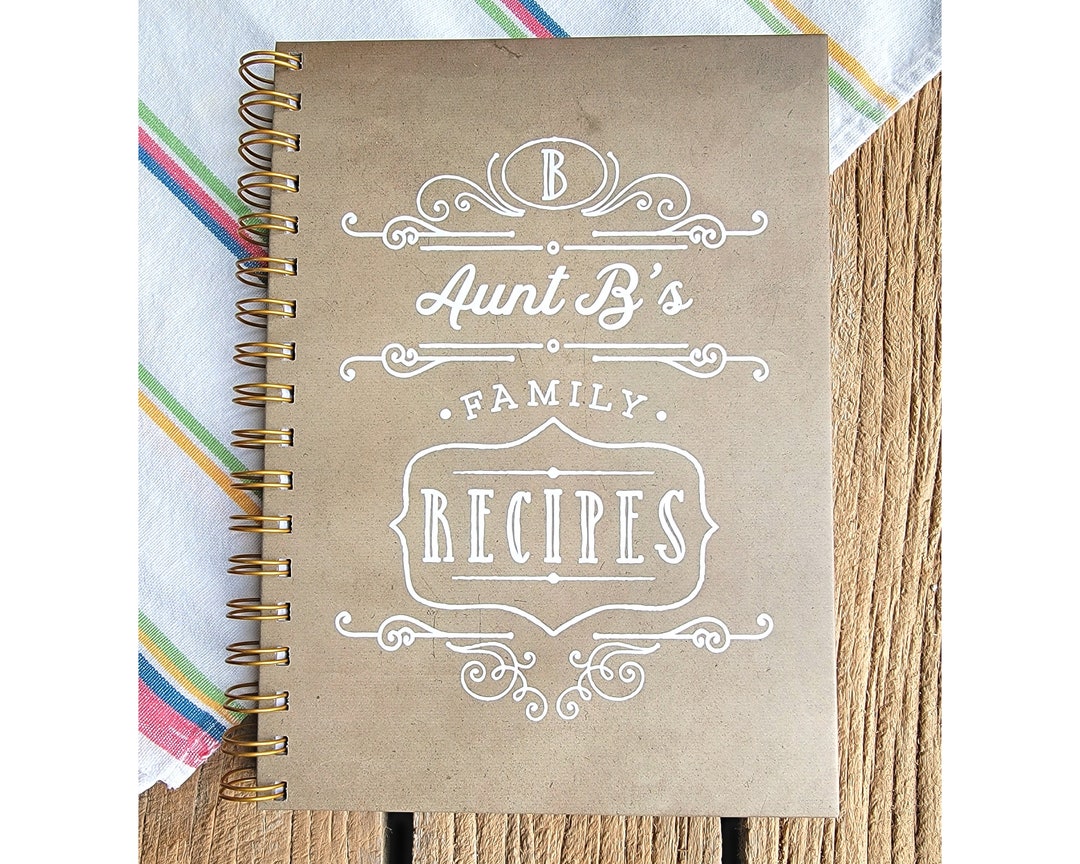 Custom Family Recipe Book With Inside Pages Family Il 6b9n