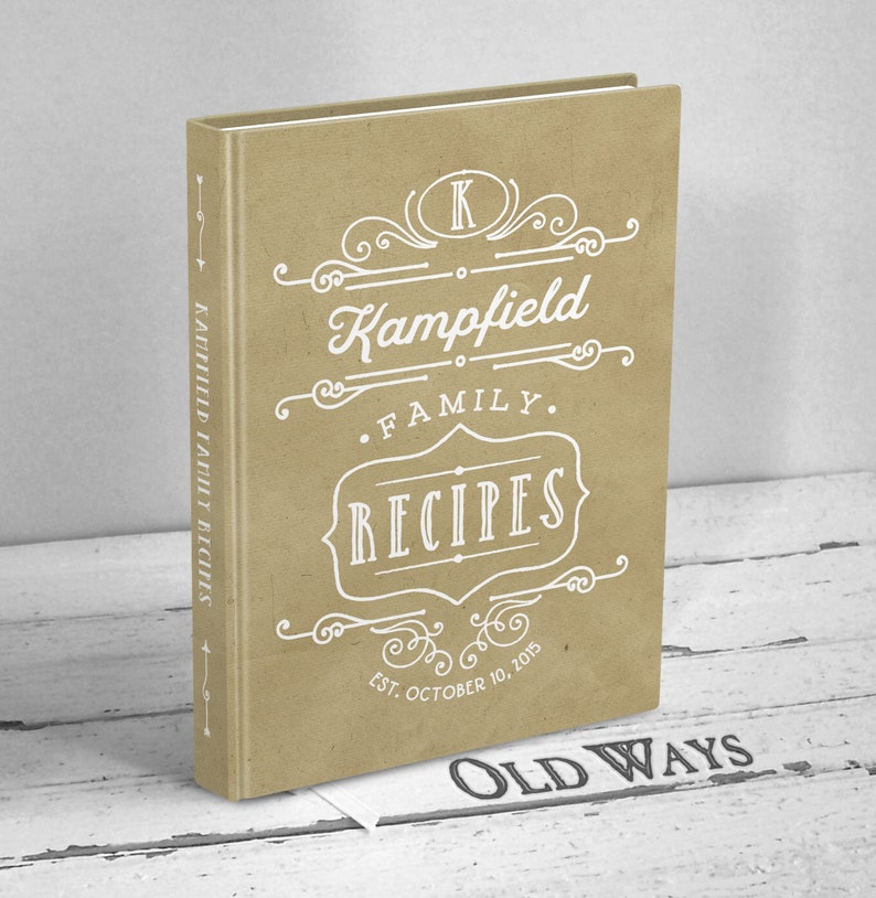 100+ Best Etsy Blank Recipe Book EtsyHunt