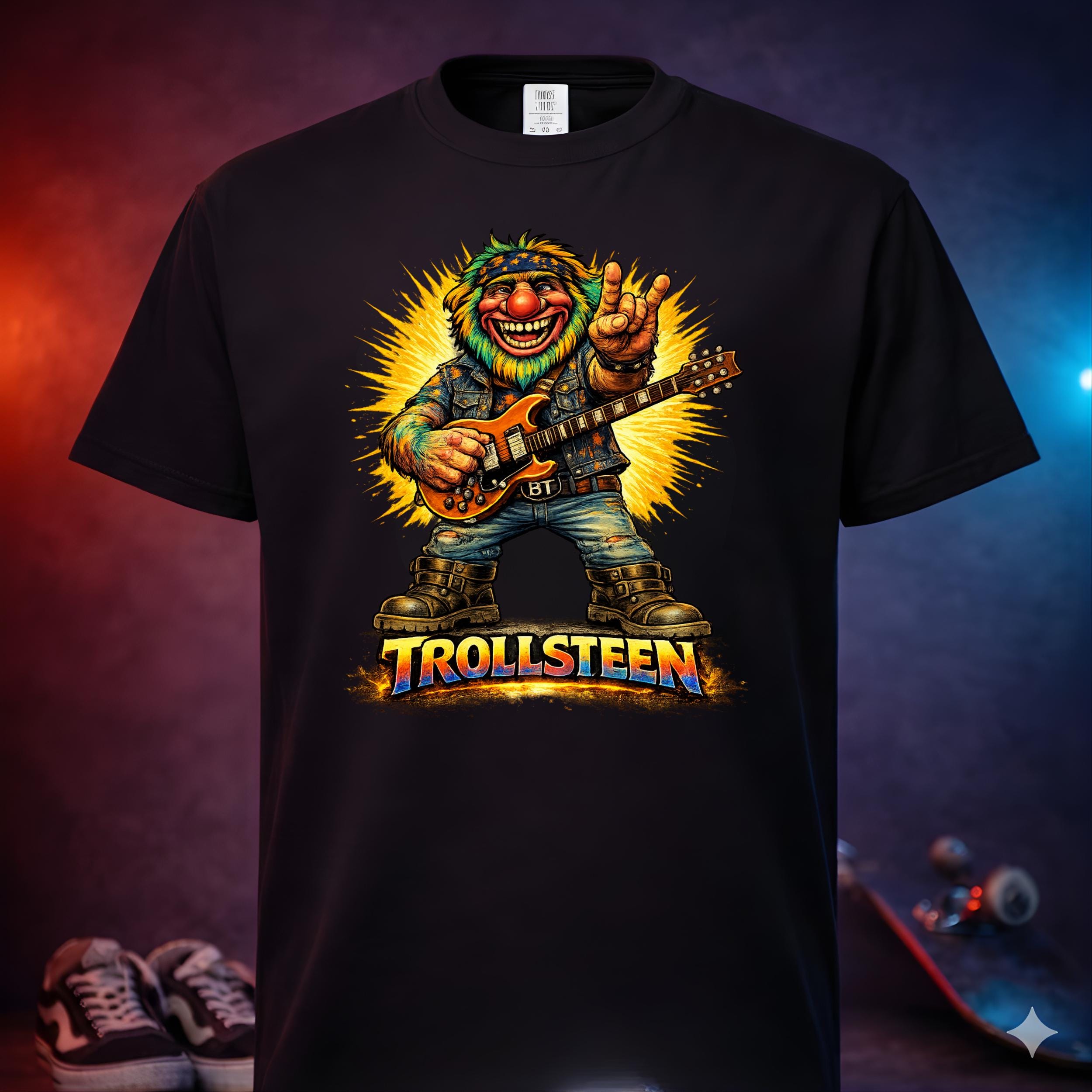 Troll Black Metal Shirt - Etsy
