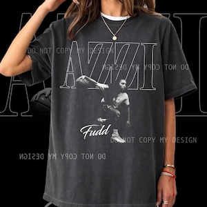 Limitiertes Azzi Fudd Unisex Shirt : Unisex Baumwolle Basketball Bekleidung WNBA Grafik-Shirt