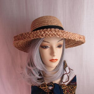 Cherokee Straw Hat - Etsy display picture 2