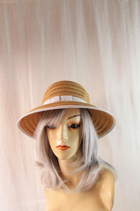 Womans Straw Hat Cappelli Straw Summer/Church/Even