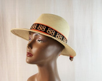 PANAMA Hat made in AMERICA woven in EQUADOR  Unisex