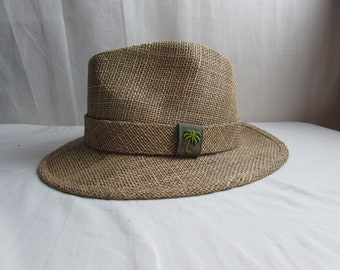 Hat Safari/ Golf/Sun/Boating Straw hat L/XL