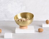 Ring Dish, Desk Decor, Modern Home Accent, Home Accessories, Living Room Decor, Midcentury Modern, Bedroom Decor, New Home Gift, brass bowl