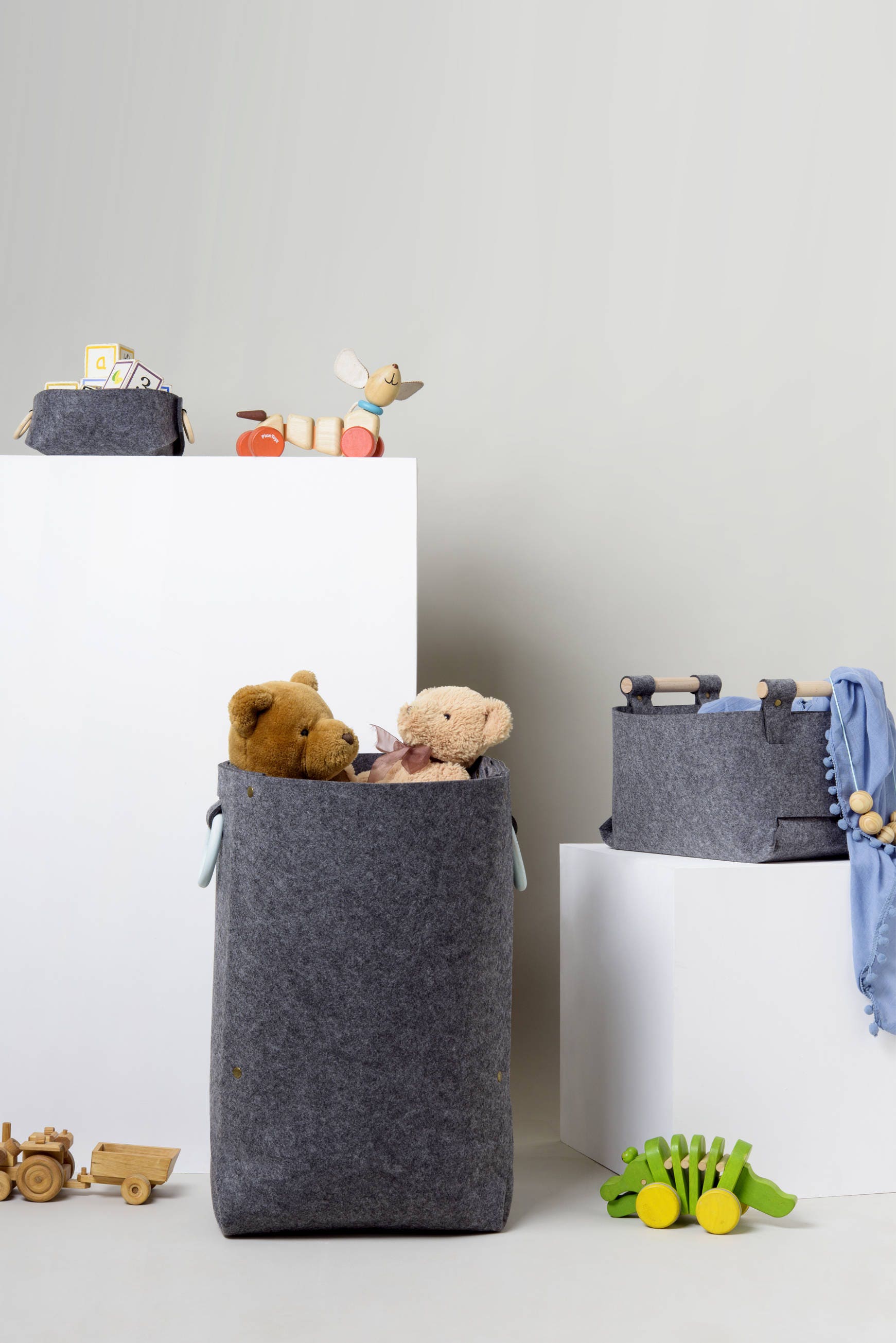 Large storage basket toy basket laundry hamper storage bin Etsy