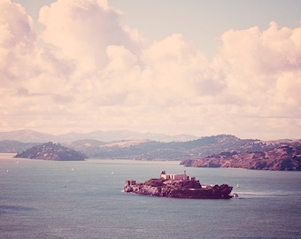 Alcatraz Island Art Print: San Francisco Photography, Urban Wall Art