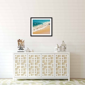 Kauai Seashore Photography, Hawaii Beach Art Print, Ocean Waves Wall Art Print image 4