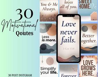 30 Family & Home Wall Art Bundle, Funny Kitchen Quotes, Coffee Station Decor, Minimalist Mindset Prints, PDF PNG.