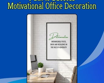 Path to Success Wall Art PDF PNG | Motivational Office Decor | Entrepreneur Hustle Print | Career Roadmap Poster | Instant Download