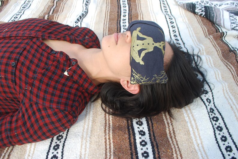 Eye pillow / Organic Cotton and Bamboo / Yoga tool perfect Etsy