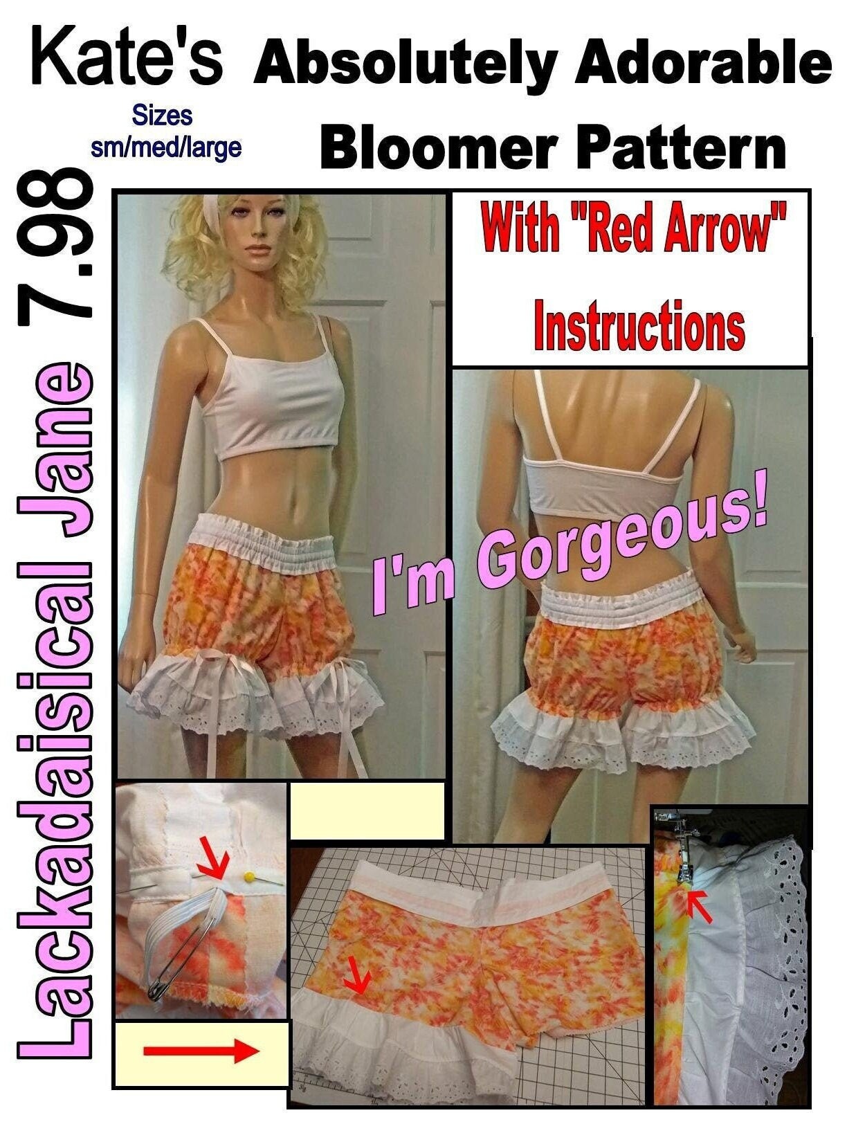 New Lower Price Kate's Sew Easy Sewing Pattern - Etsy