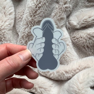 Foot Job Vinyl Die Cut Sticker | Kinky Sticker