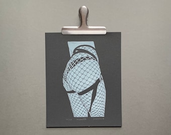 Sex Positive Art Print | Harness | Erotic Art