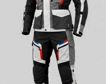 Kombinezon motocyklowy BMW Motorrad Style, kurtka i spodnie turystyczne Adventure Touring, odzież ochronna na motocykl