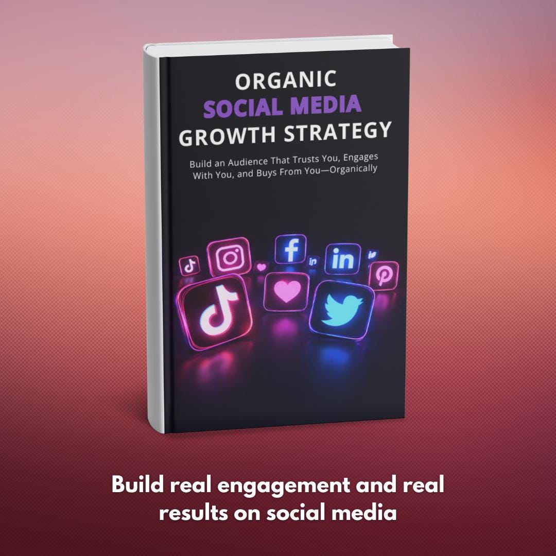 Organic Social Media Growth Strategy Ebook – Grow Your Audience ...
