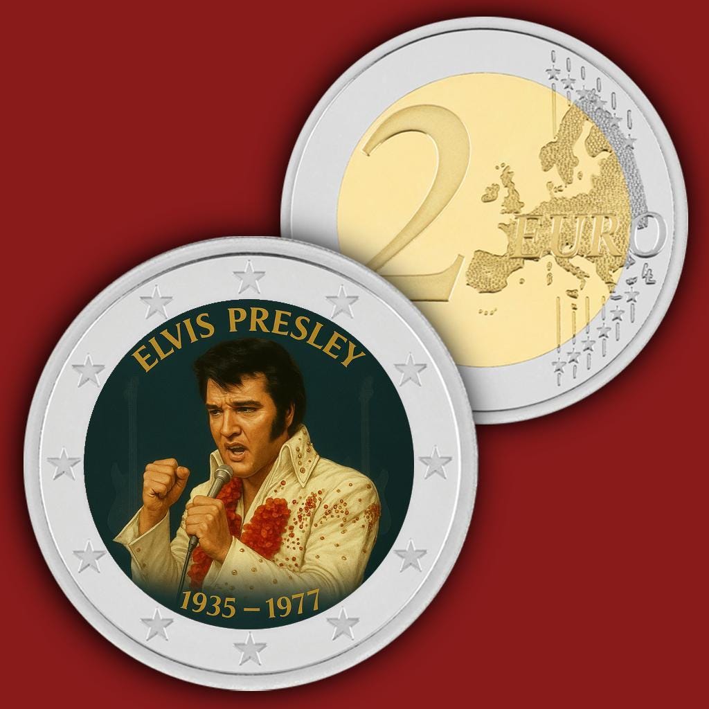 Elvis presley coin - Etsy 日本