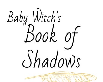 Book of Shadows Printable pages, Grimoire pages, Witchy