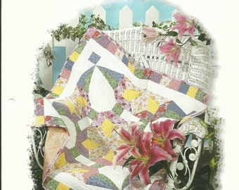 Lily Garden Scrap Wall Quilt Sewing Pattern