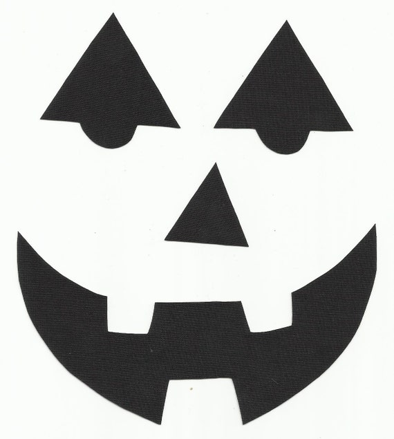 Jack O Lantern Faces Black And White
