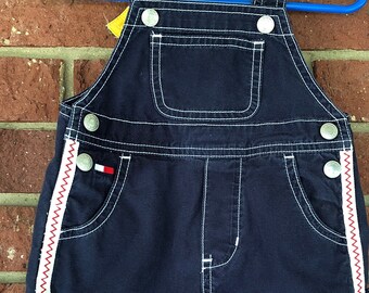 tommy hilfiger overalls black