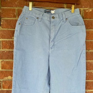 Vintage Jeans, Size 12 Regular, 30 Waist, periwinkle blue, High Waist jeans, Lizwear Jeans, Liz Claiborne, Classic Fit, Relaxed, 80s 90s mom