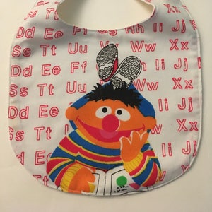 Bert Ernie Bib Etsy