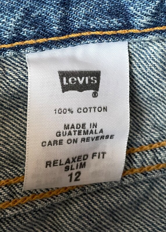 Levi's Jeans, Girl's shorts, Size 12 Slim, Vintag… - image 7