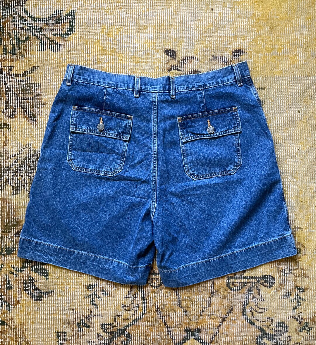 Shorts, High Waisted, Bermuda, Sz 14 Womens, Waist 36, Vintage Mom, Jones New York Brand, Lazy Oaf, Dark Wash, 80s 90s Y2K, Boho Hippie - Etsy Shorts, High Waisted, Bermuda, Sz 14 Womens, Waist 36, Vintage Mom, Jones New York Brand, Lazy Oaf, Dark Wash, 80s 90s Y2K, Boho Hippie - Etsy