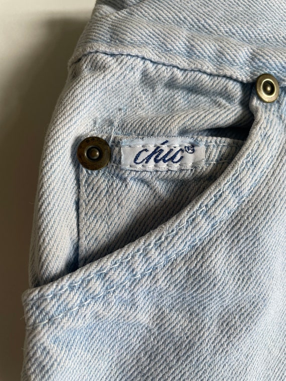 Vintage jeans, retro chic denim, girls size 6X 6,… - image 4