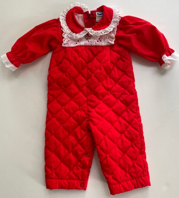Valentines Day, Vintage outfit, 3 - 6 MO 3M 6M, b… - image 1