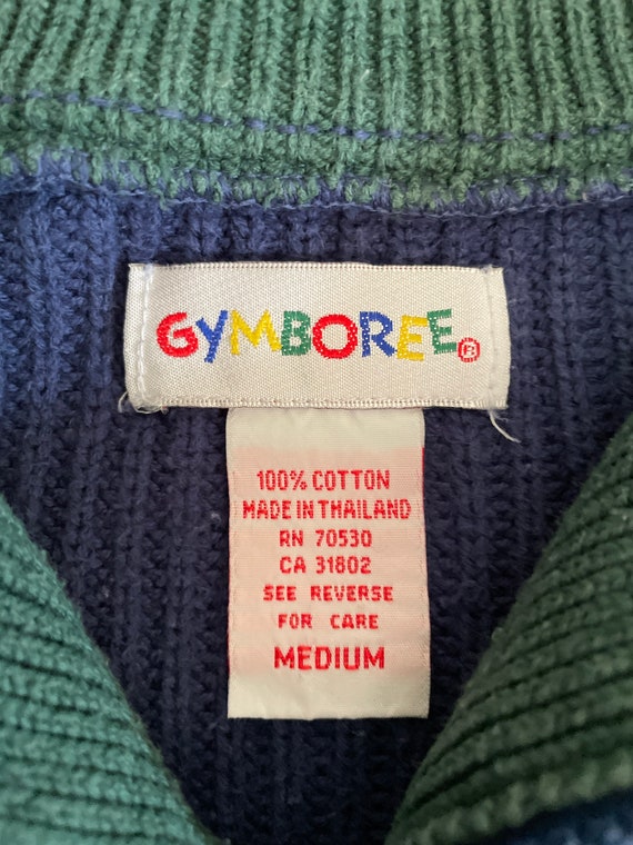 Vintage Sweater, Child M 7 8, Gymboree Boys, Cott… - image 4