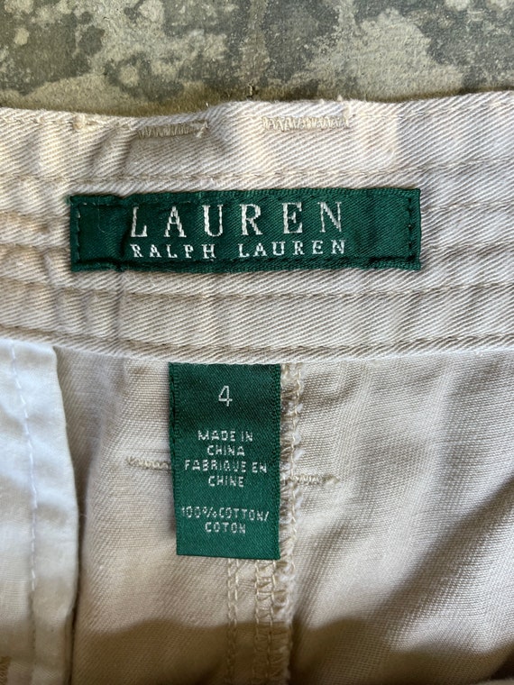 Vintage shorts, Ralph Lauren, size 4, waist 32, 9… - image 3