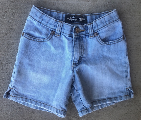 Vintage shorts 90s grunge kids clothes Girls sz 8 slim old | Etsy
