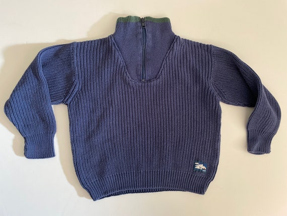 Vintage Sweater, Child M 7 8, Gymboree Boys, Cott… - image 1