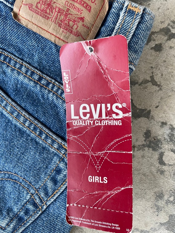 Levi's Jeans, Girl's shorts, Size 12 Slim, Vintag… - image 4