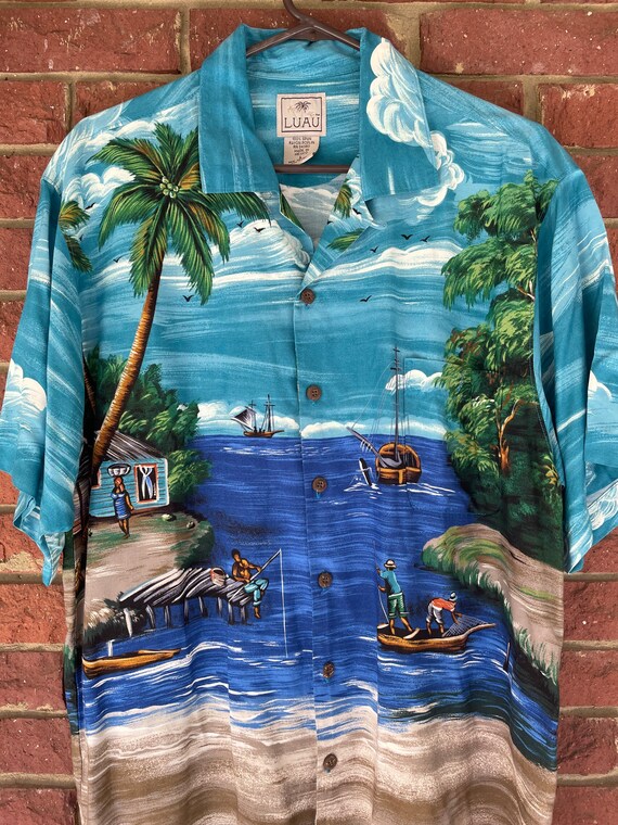 Lyon Tartan Vintage Leaves Hawaiian Shirt main image 0