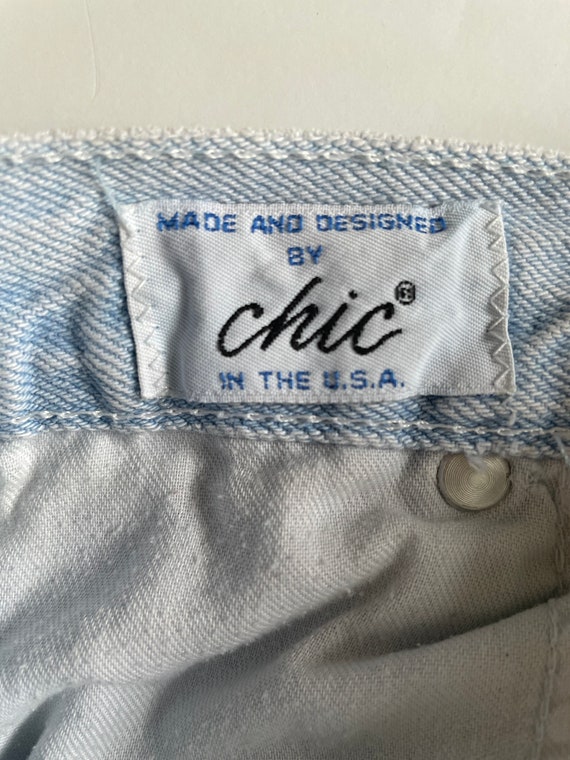 Vintage jeans, retro chic denim, girls size 6X 6,… - image 7