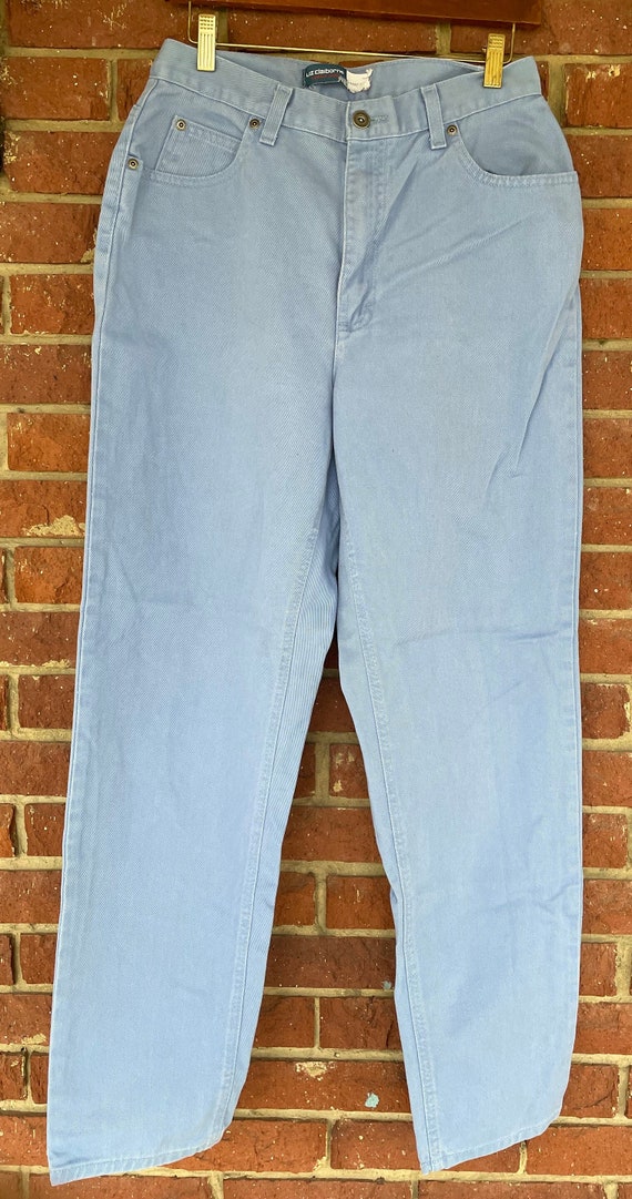 Vintage Jeans, Size 12 Regular, 30 Waist, periwink