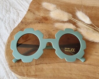 Baby and children's sunglasses UV400 flower