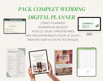 Cancy Complete Planner – Wedding Planning, Budget, Vendors & Day of the Wedding | Tools created by a wedding coordinator