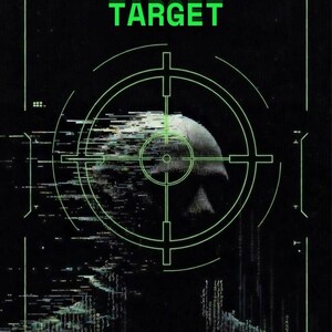 Puede incluir: Gráfico oscuro con texto verde "YOUR NAME IS A TARGET". Una mira apunta a una forma de calavera. El texto "Vol 8: Remove the Bullseye. Become Invisible" está en la parte inferior.