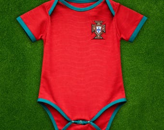 Portugal voetbalshirt baby, bodysuit, voetbalshirt thuis, trikot