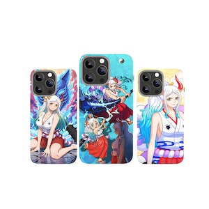 Yamato One Piece Phone Case,Anime Phone Case for iPhone 17 16 15 14 13 12 Pro Max,Samsung S23 S24 Case,Otaku Gift