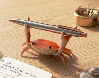 Lustige Krabbe Stifthalter, Schreibtisch Dekor, Schreibtisch Organisator, Büro Dekor, Geschenk für Kalligraph, Stifthalter für Schreibtisch, Stiftehalter, Schreibtisch Zubehör